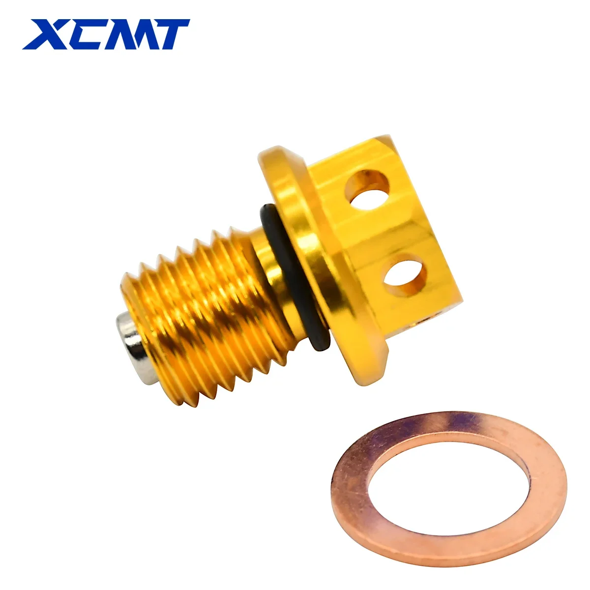 Motorcycle M12x1.5 Magnetic Oil Drain Plug Bolt Oil Drain Sump Nut Fit For Honda Kawasaki Yamaha Motocross Scooter ATV Quad Bik