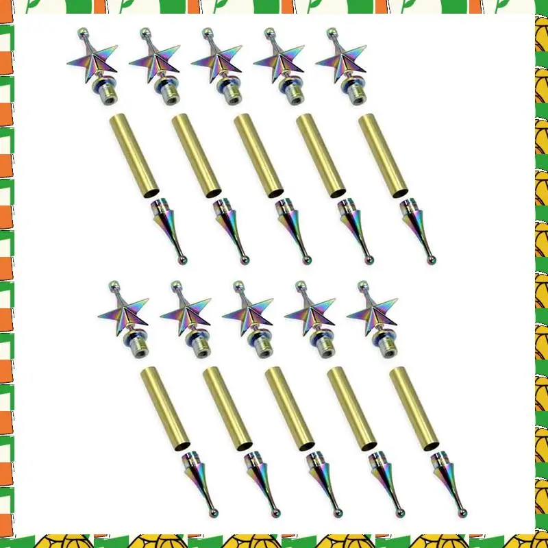 

Professional Tool Woodturning DIY Kit For Christmas Tree Ornaments, 10 Set Holiday Crafting And Hanging Decoration C