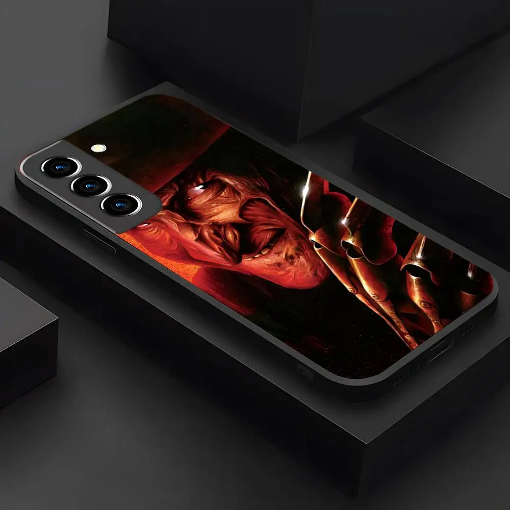 Horror F-Freddy KrugerS Phone Case For Samsung Galaxy A55 A54 A52 A54 FE S24 S25 S21 S22 S23 Ultra N20 10 A34 A33 Back Cover