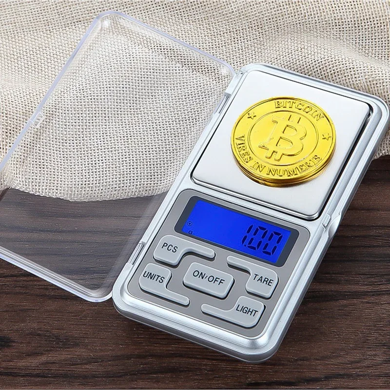 

Newest Electronic DigitalPocket Scale 0.01g Mini Jewelry Weighing Scale BacklightScales for Kitchen 100/200/500g