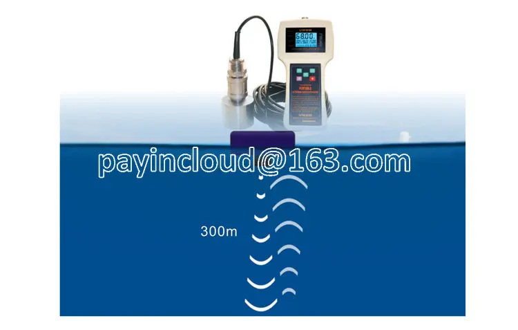 Gut775 Recommended 100M Portable Ultrasonic Water Depth Detector Marine Handheld Depth Sounder