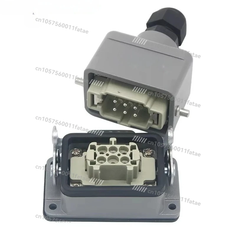 

High-temperature Aviation Plug Socket HE-06-M/F 6-pin BB,Heavy Duty Connector Hot Runner