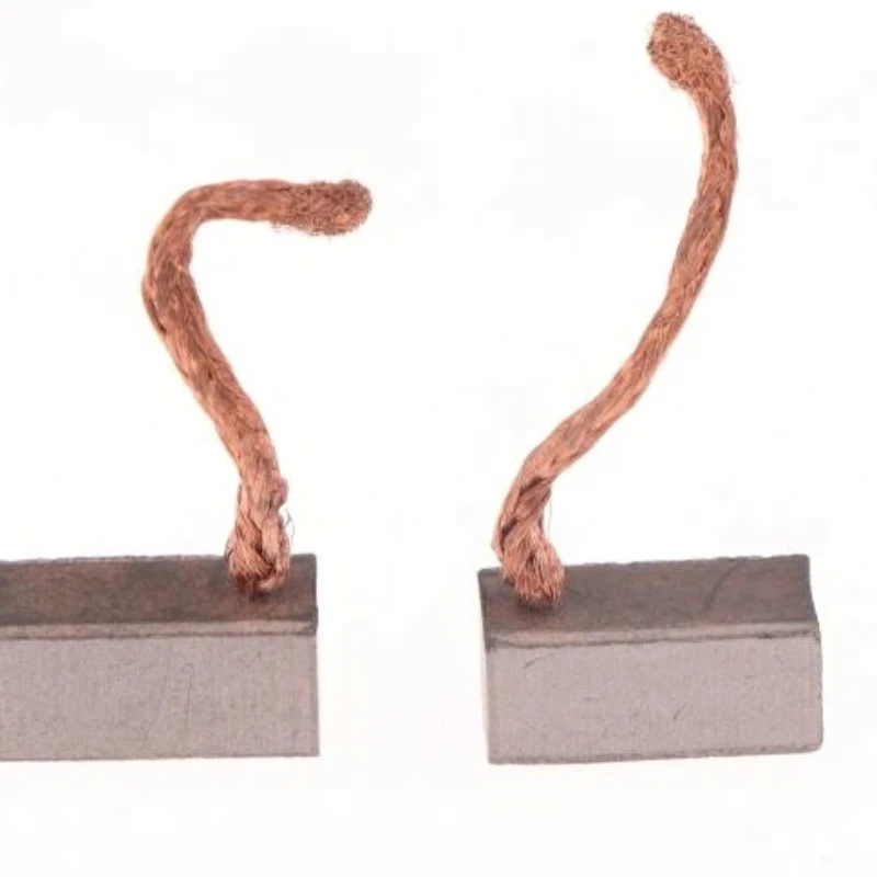 

4PCS 6x6x12mm Carbon Brushes For Electric Motor Power Tool Blower Fan