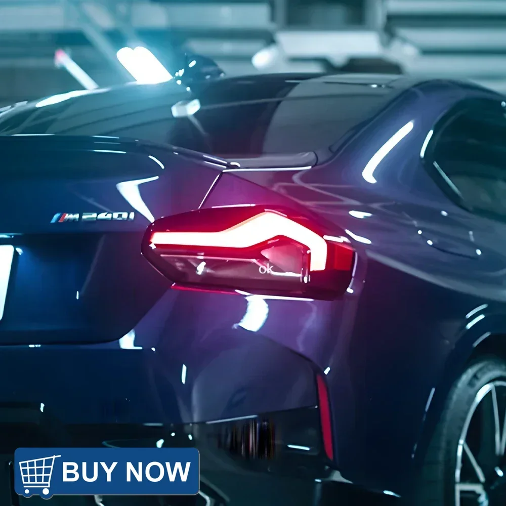 

Для BMW 2 серии F22 2022-2024 автомобильные задние фонари, замена в сборе, обновление светодиодного динамического указателя поворота, автомобильные задние фонари, аксессуары