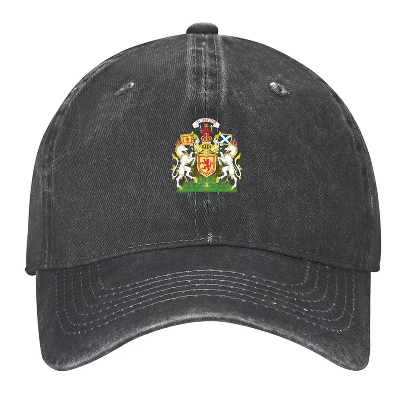 

ROYAL COAT OF ARMS OF SCOTLAND SCOTTISH GLASGOW EDINBURGH Baseball Cap Vintage derby hat |-F-| Bobble Hat Men's Baseball Women's
