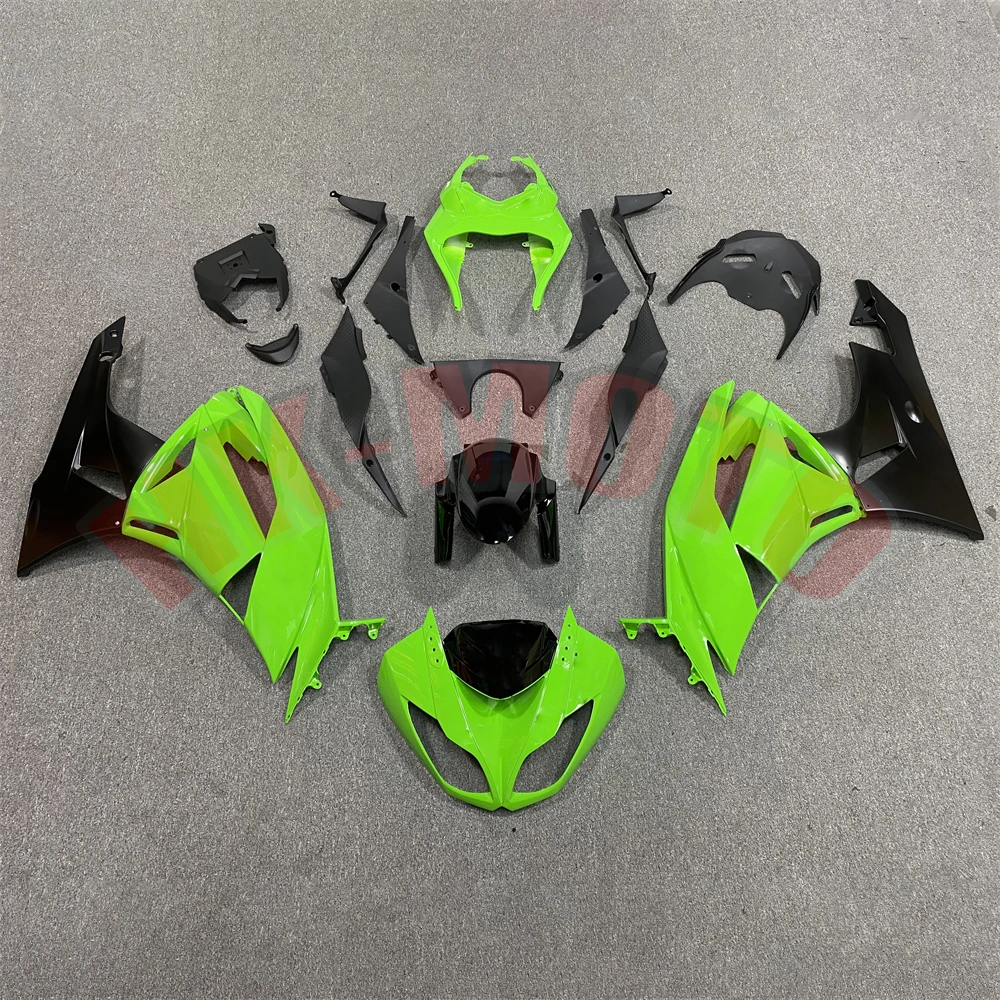 Motorcycle Fairing Kit Fit For ZX-6R ZX6R ZX600 636 2009 2010 2011 2012 Bodywork Set High Quality Abs Injection Black Gree