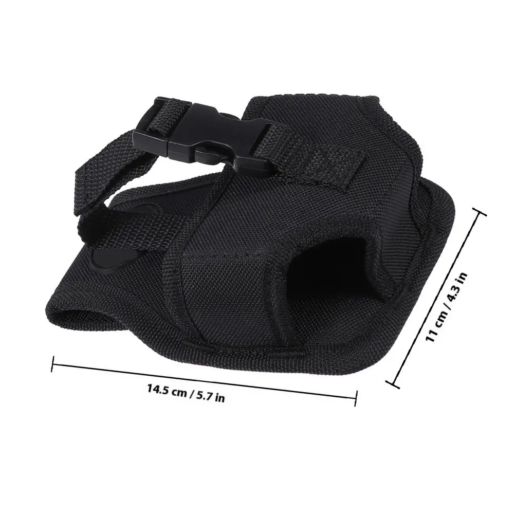 Mini Portable Tape Measure Waist Bag Black Thickened Lightweight Tool Waist Pouch for Tape Measure Tool Fanny Pack