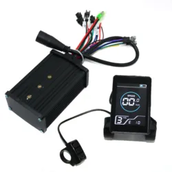 GRENTIME 36-60V 600W 32A Black shell electric bicycle brushless controller waterproof connector, 3-core+GT-X5 display