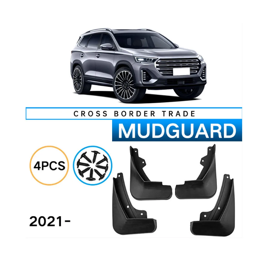 

Car Mudguards For JETOUR X90 ABS Mud Guards Fender Flare Mudflaps Exterior Parts Auto Accessories