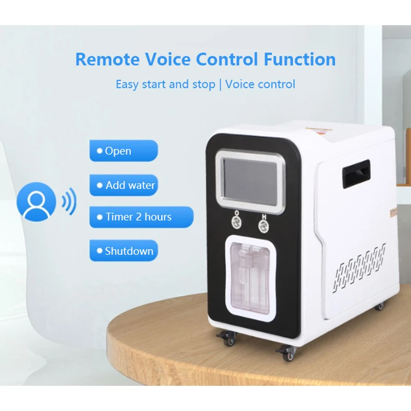 

Hydrogen Oxygen Inhaler Hho Brown's Gas Generator Pure h2 + o2 SPE PEM Water Ionizer Medical Hydrogen Inhalation Machine