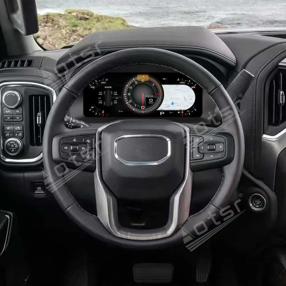 Newest Digital Cluster Odometer Screen for Chevrolet Solod LCD 2019-2023 Utimedia Player Dashboard Speed Meter Car Accessories