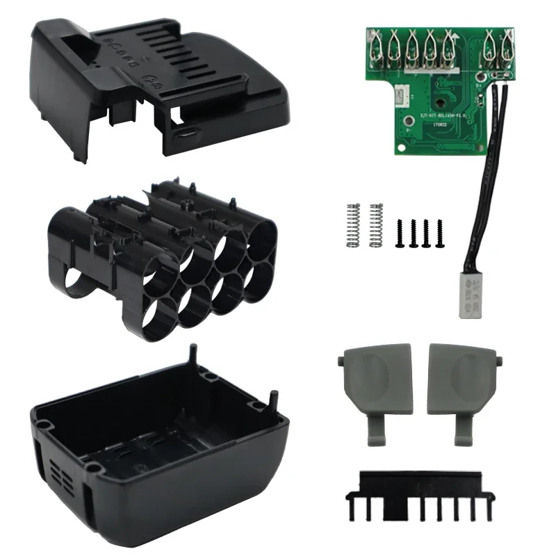 BSL1430 Li-ion Battery Plastic Case PCB Charging Protection Circuit Board For Hitachi 14.4V BSL1415, BSL1430 329083 Box Housings