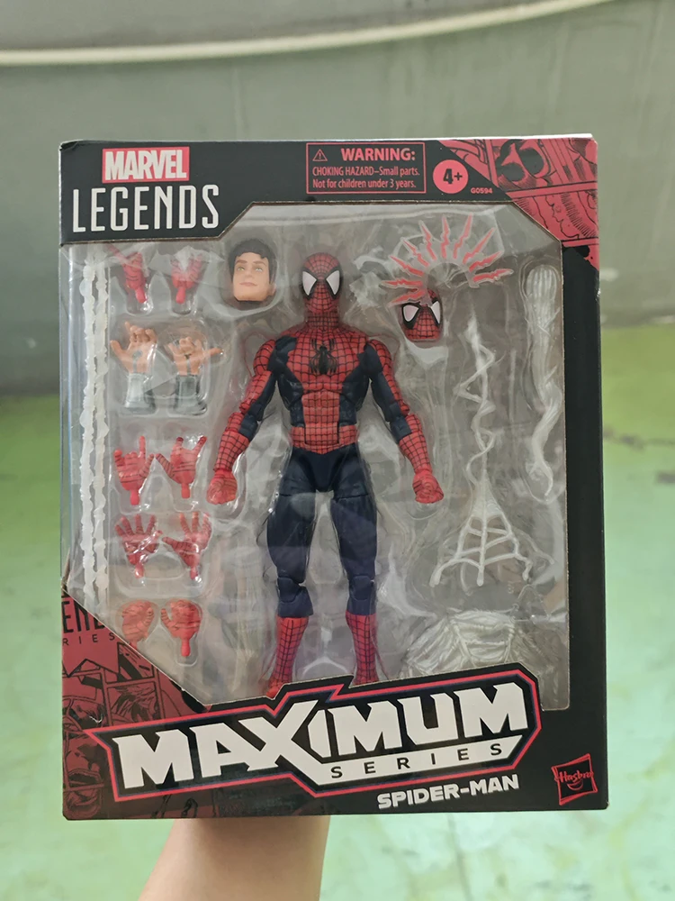 

Фигурка Marvel Legends Maximum Spider Man, 6 дюймов, высококачественная коллекционная модель, кукла для взрослых коллекционеров, подарки