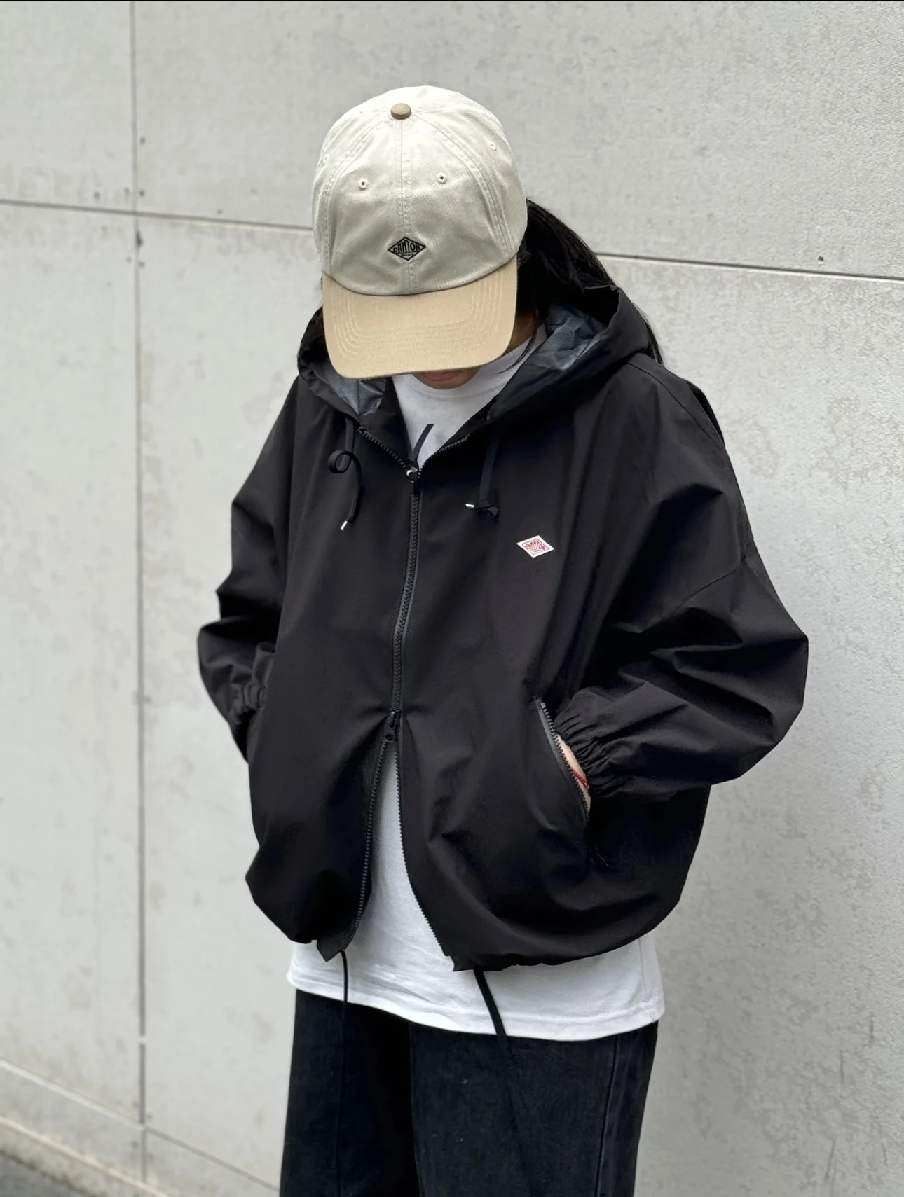 Outdoor Windproof Waterproof Breathable Jacket Unisex Commute Style Loose Fit Long Sleeve Zipper Closure  Color