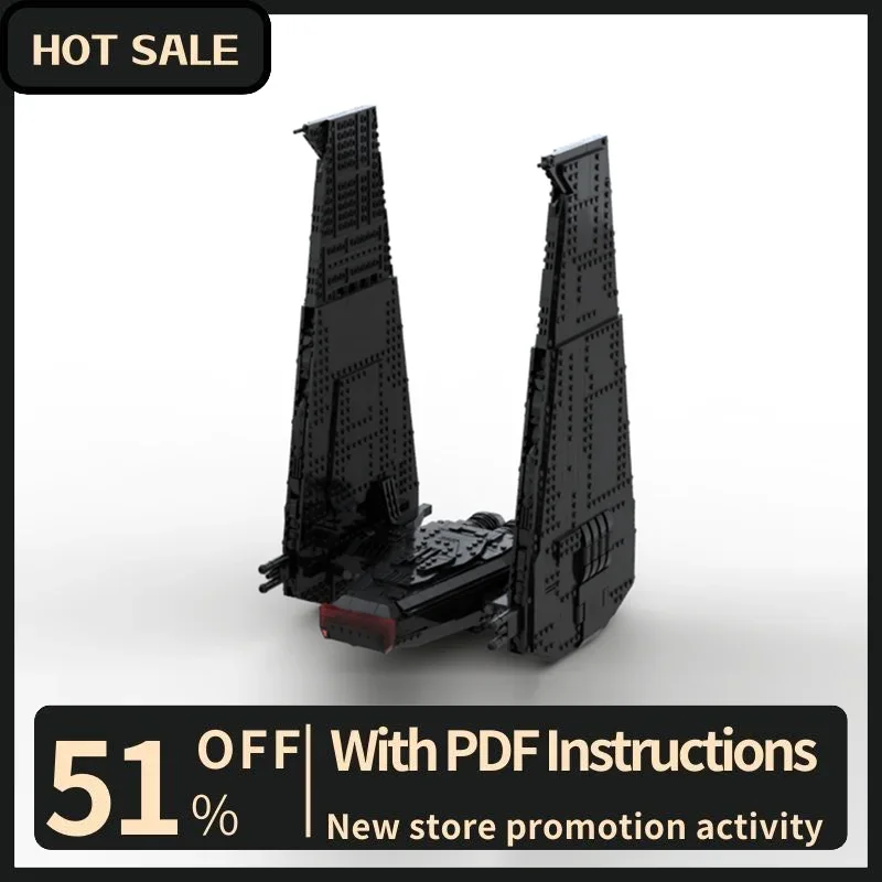 New 1872Pcs Famous Star Battle Movie Moc Class Shuttle Model Custom Puzzles Diy Creative Ideas Toys Birthday Christmas Gifts