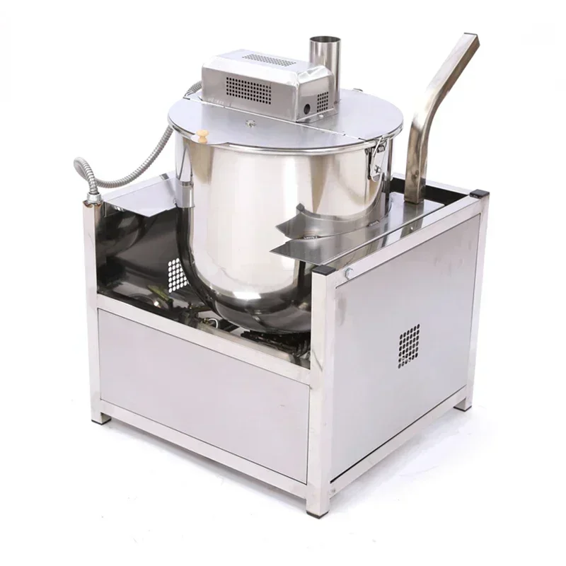 5000W Fully Automatic Multi-function Electromagnetic Heating Ball Popcorn Machine, Gas Heating Popcorn Machine