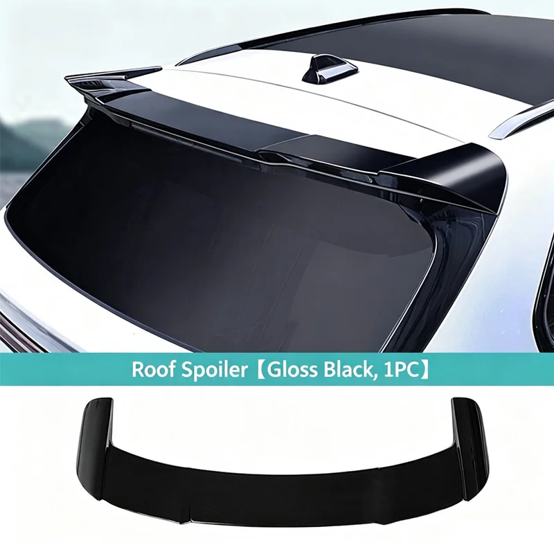 Gloss Black Rear Trunk Spoiler Ducktail Lip For Leapmotor C10 2024 2025 ABS Sport Tail Wing No Drilling Car Exterior Accessorie