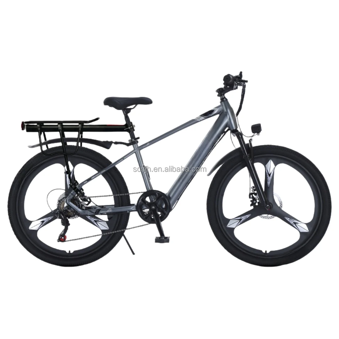 

400W 48V 10A 26" Electric Mountain Bicycle with Fat Tire - High Grade Folding E Bike for Super Fun Ride