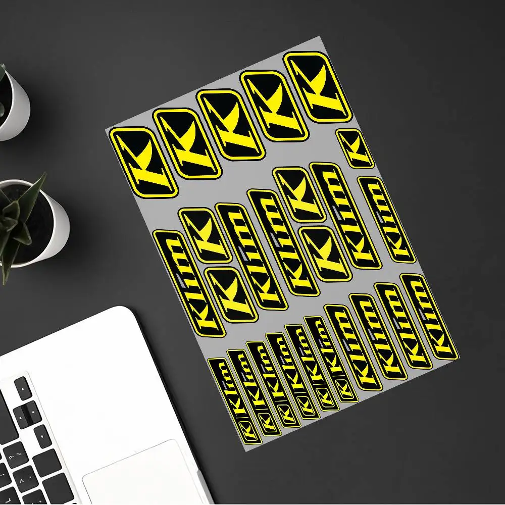 Motorcycle riding gear K-Klim  Decal Set High Quality Printed and Cut Stickers Motorcycle Sticker view 3