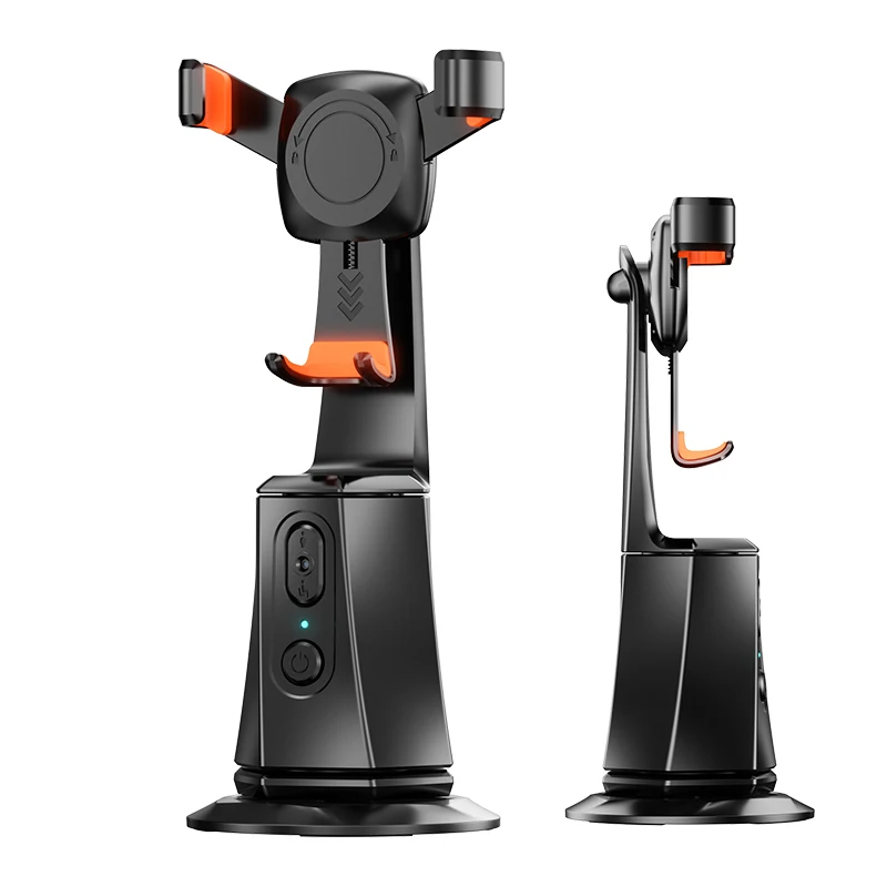 Intelligent gravity tracking gimbal stabilizer/with artificial intelligence  recognition for 360degree automatic rotation selfie