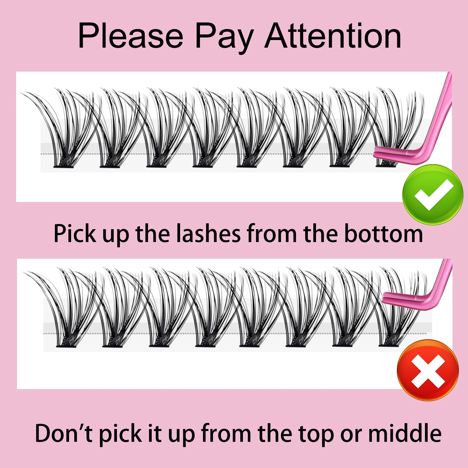 Individual Lashes 8-16mm 200pcs Cluster Lashes Natural Look Mixed Tray DIY Eyelash Extension Volume Lash Clusters Eyelashes 40p