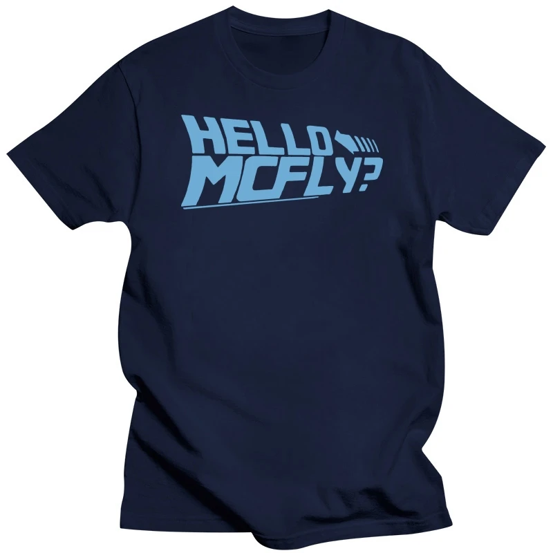 Back To The Future Hello Mcfly T-Shirt Sizes S-3X NEW