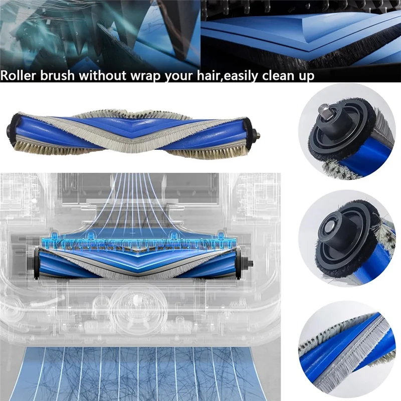 Ecovacs Deebot X5 オムニロボット掃除機用 N95R メインサイドブラシ HEPAフィルター モップクロス ダストバッグ 交換部品