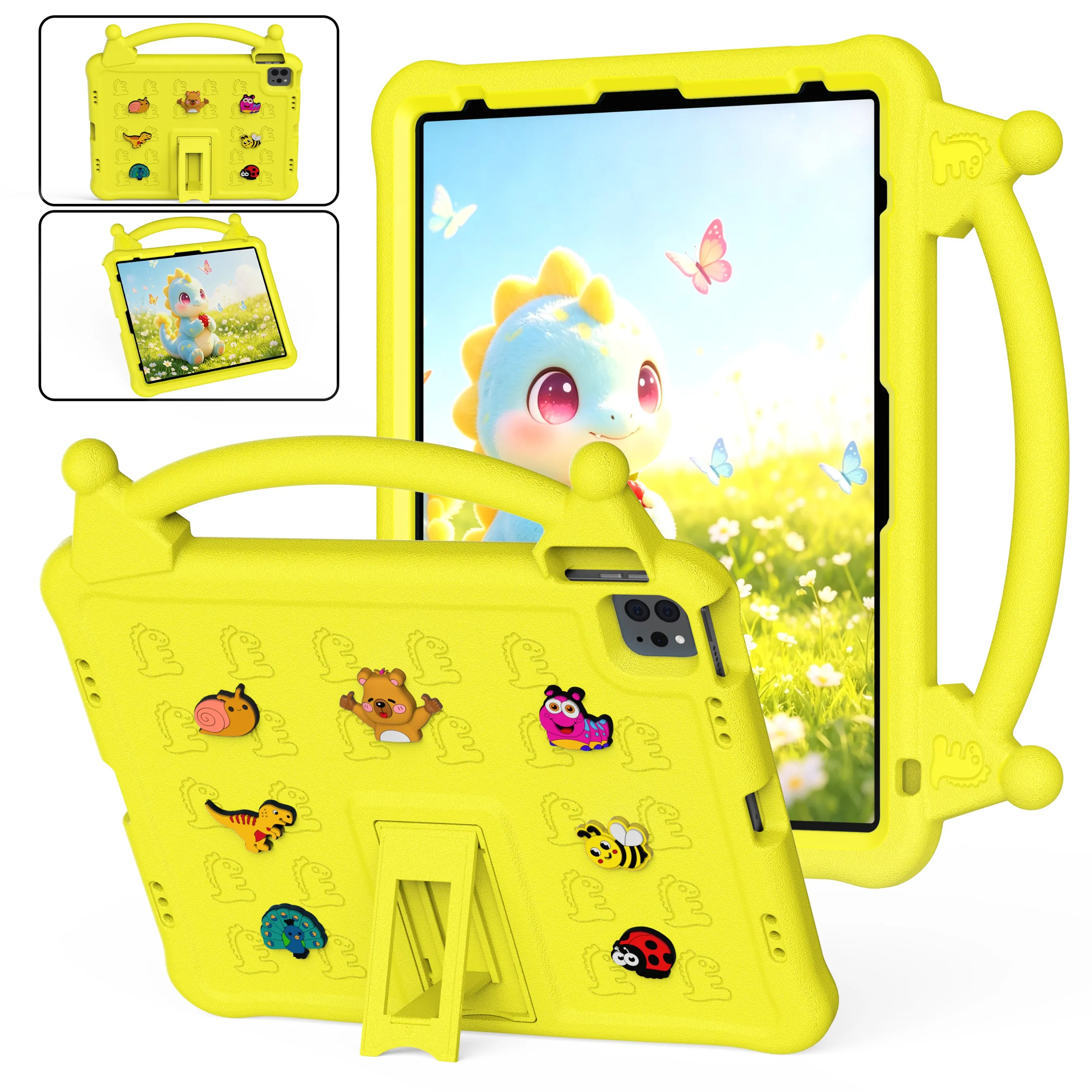 EVA Stand Case For iPad Air 13 11 5 4 3 2 1 Pro 13 12.9 11 10.5 9.7 2017 2018 A16 11th 10th 10.2 7th 8th 9th Gen. Mini A17Pro 6