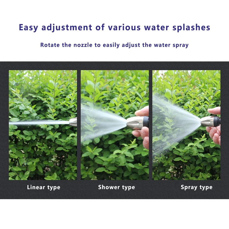 High Pressure Car Water Gun, Portable Washing Water Gun Household Cleaning Sprayer for Watering Flowers Washing the Floor Walls