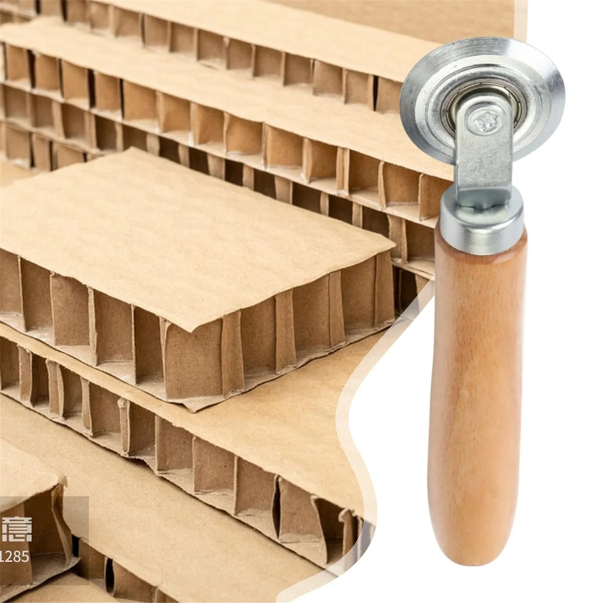 

A002 2 шт. инструмент для ремонта экрана, колеса для экрана с деревянной ручкой, поделки и аксессуары ручной работы для гофрированной бумаги KT Board