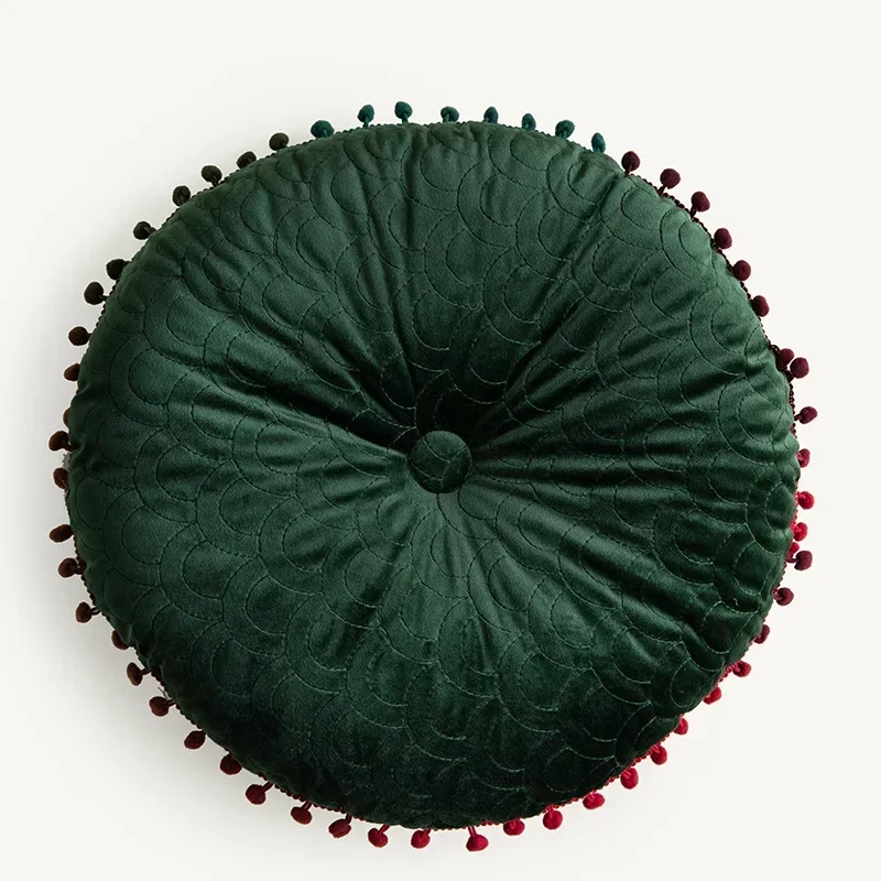 Round Cushion Home Decorative Sofa Cushion Bed Chair Floor Coussin Soft Seat Pillow Pad  Murakami Pillow / Floor Cushion