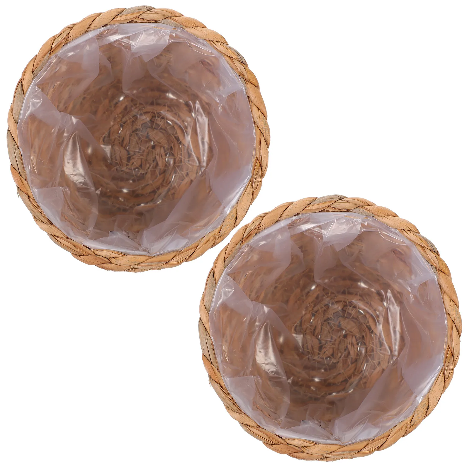 2Pcs Woven Straw St…