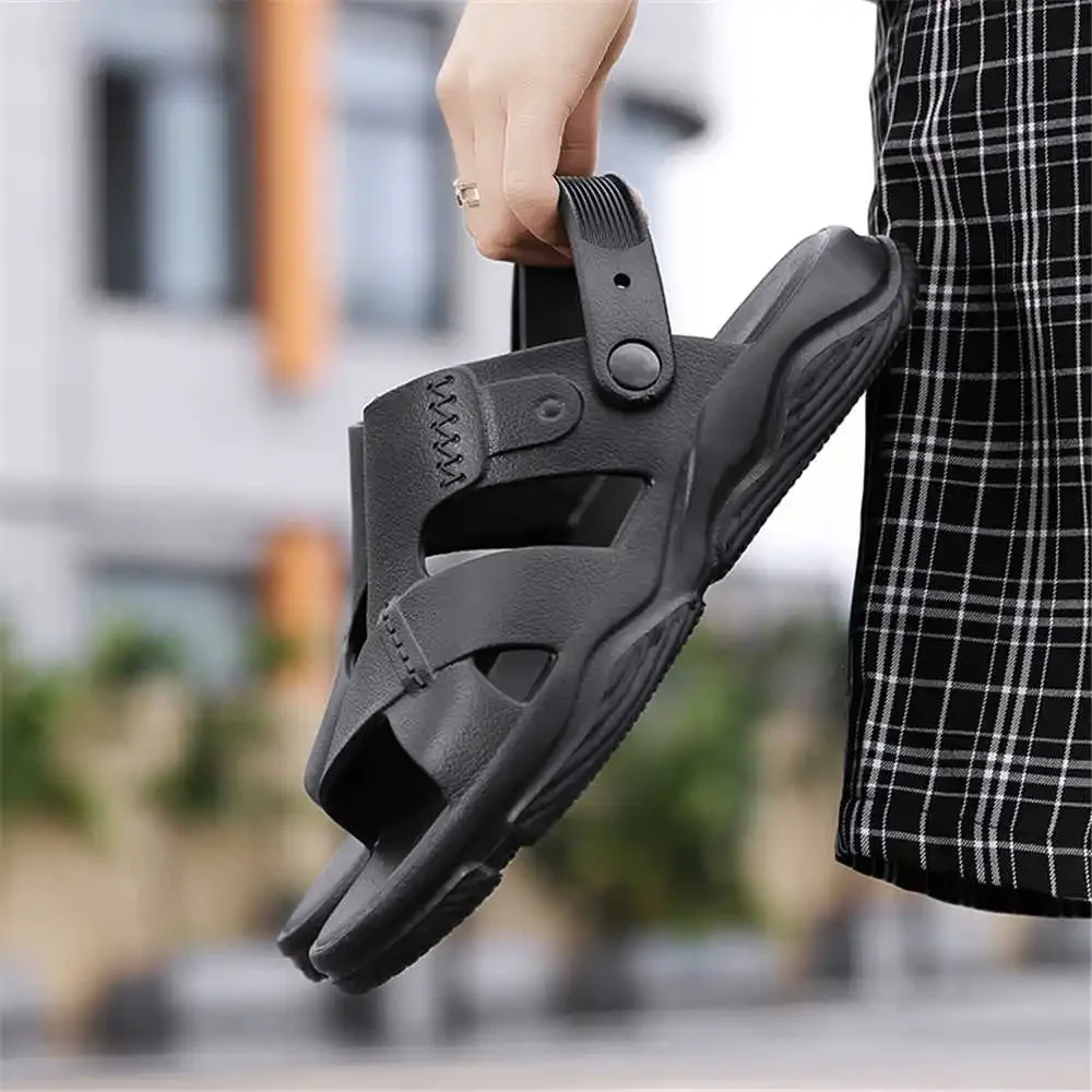 EVA Open Toe Men Slippers Home Blue Key Loafers Shoes Transparent Sandals Sneakers Sport Vietnam Overseas Famous Brands