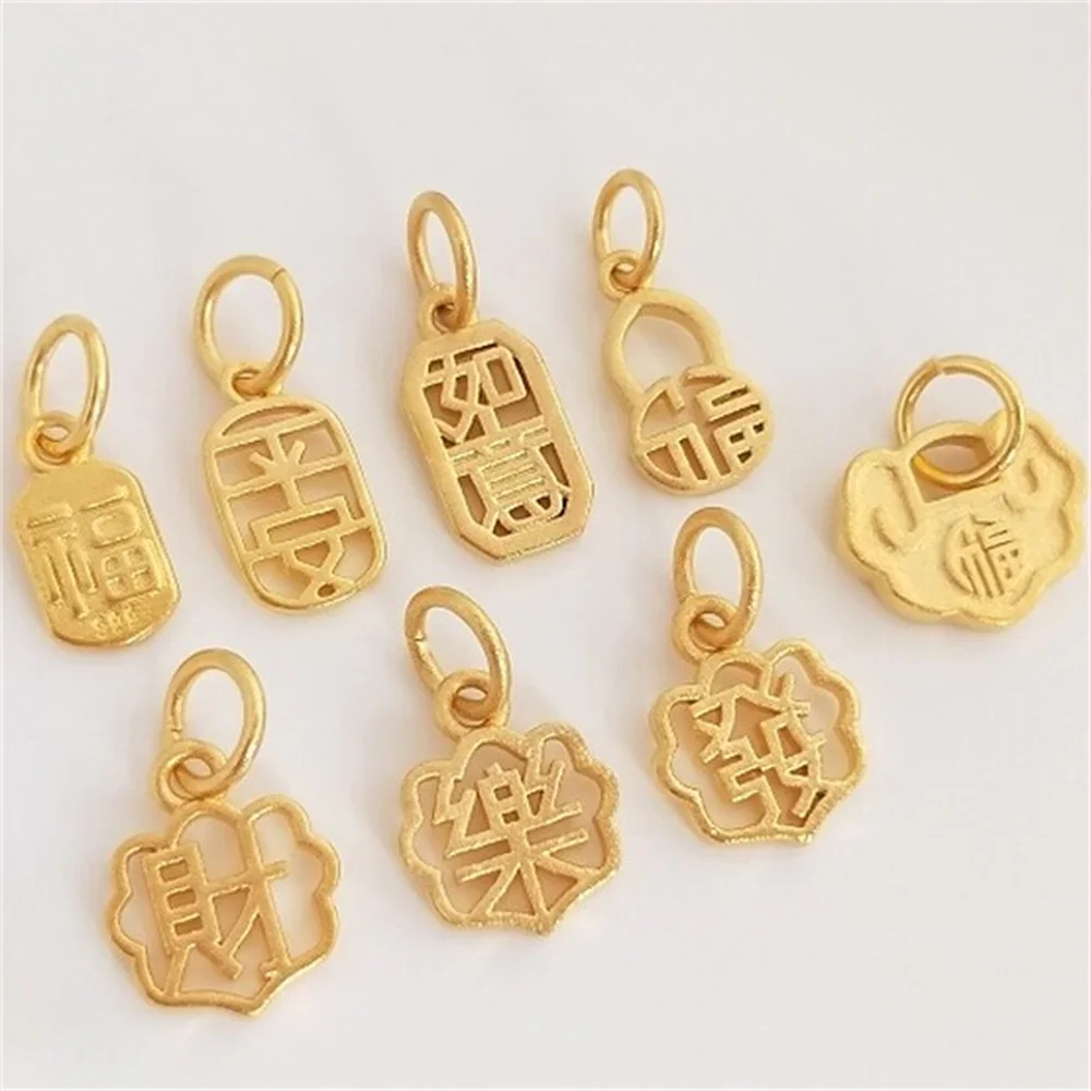 Vietnam Shajin Xiaofu Brand Fortune Peace Ruyi Pendant Handmade DIY Bracelet Jewelry Pendant Accessories K207