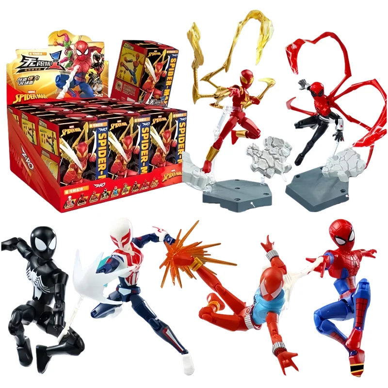 Keeppley 오리지널 스파이더맨: 노 웨이 홈 빌딩 블록 장난감 베놈 조립 액션 애니메이션 모델 피규어 어린이 크리스마스 선물