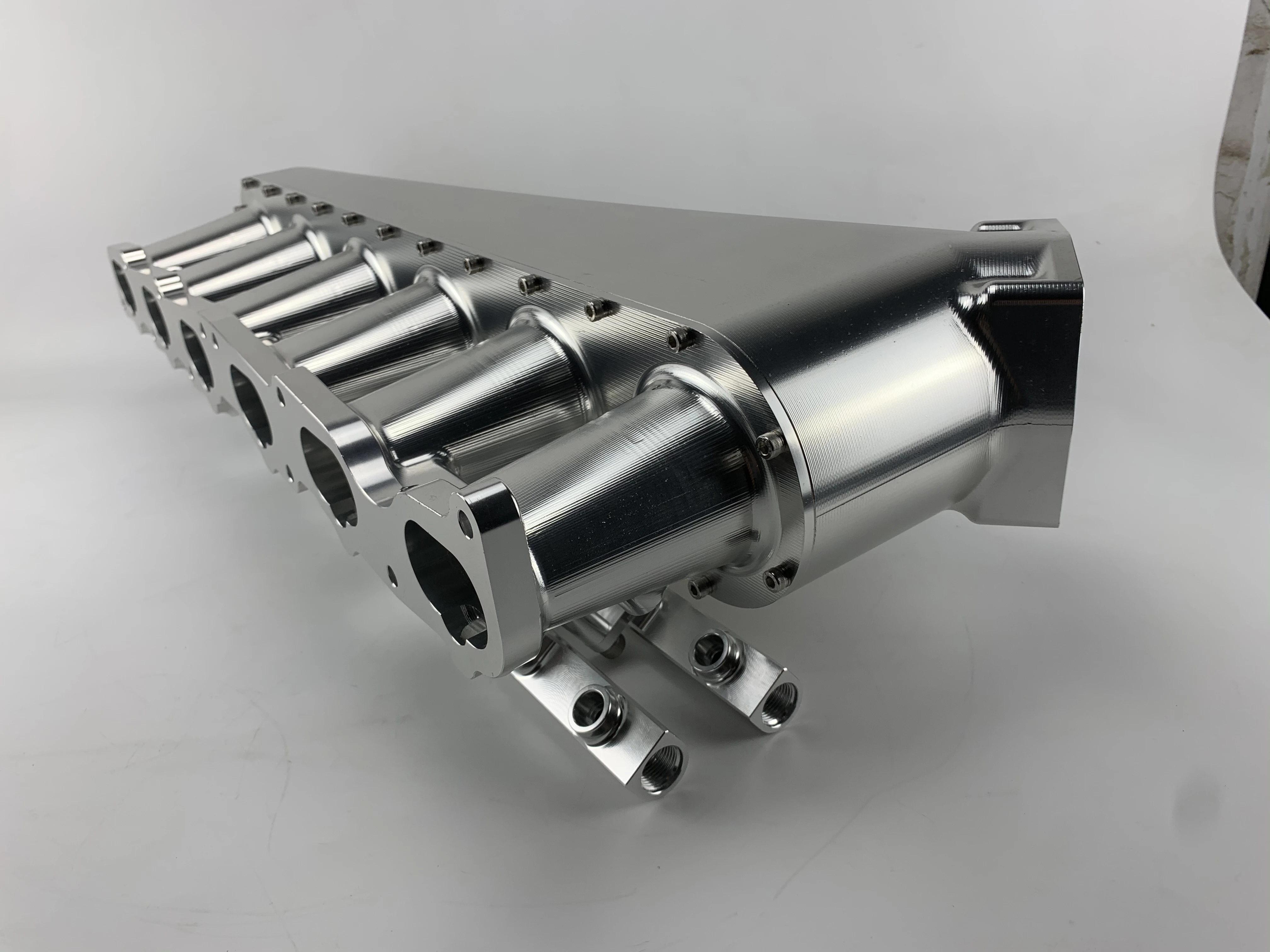 Coletor de admissão TB48 de alumínio CNC personalizado - Nova condição