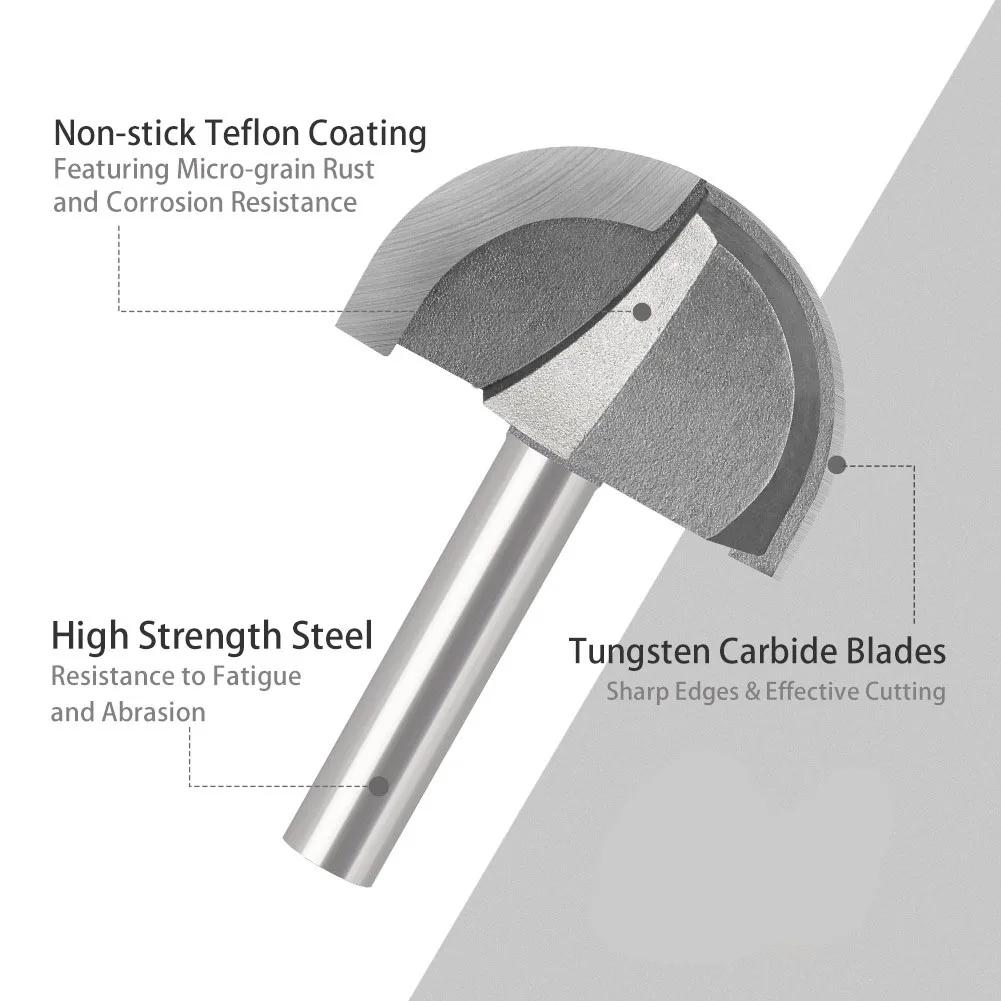 Forets durs Stratifié Spécifications Router Bit, Acier au carbone, Usure 02/10/2018 Softwoods Ténacité Bonne usure