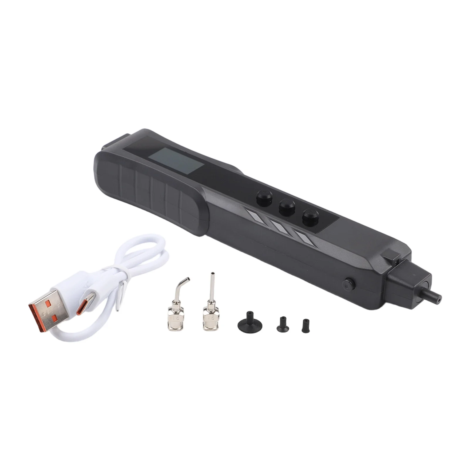 HR35 Electric Vacuum Suction Pen With TFT Display For IC Chip Rechargeable Vacuum Pickup Tool For SMD Desoldering Removal Tool