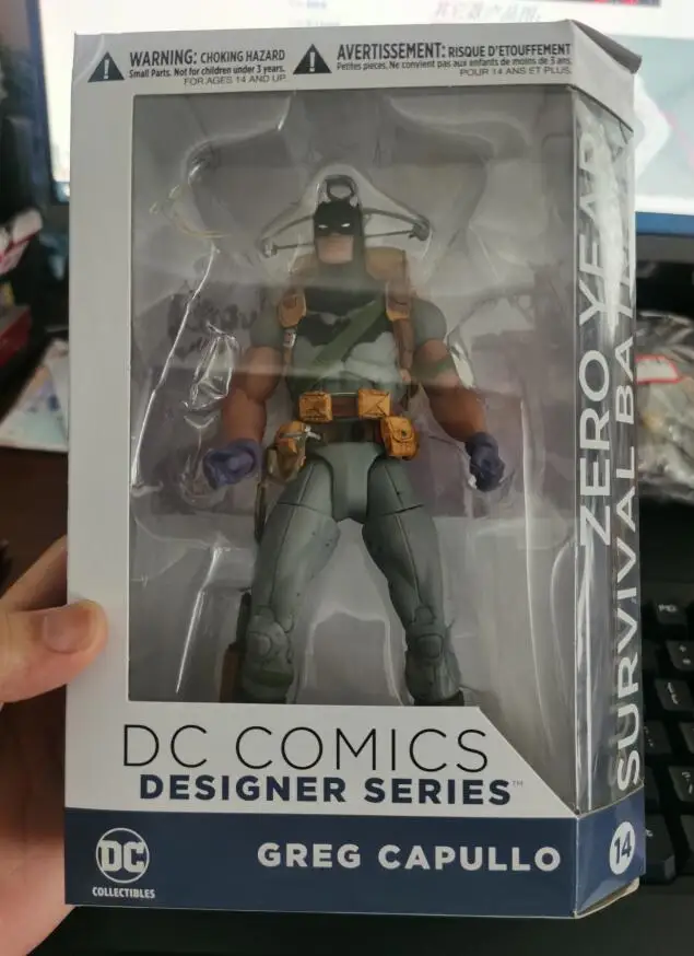 جريج كابلو صفر سنة البقاء على قيد الحياة باتمان مفصلية مشتركة متحركة نموذج لجسم اللعب 17 سنتيمتر #4