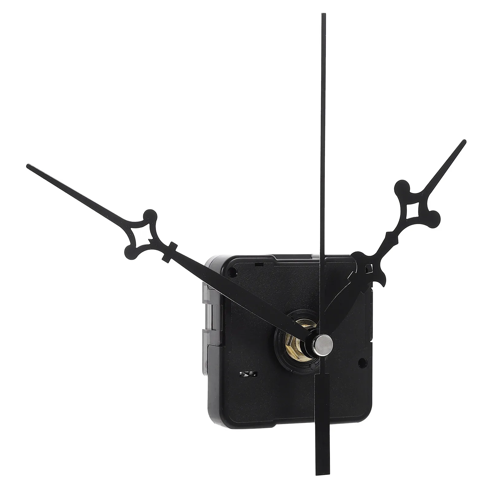 1Set Clock Mechanism Replacement Battery Operated DIY Kit Silent Clock Movement with Long Shaft Hands Motor Kit
