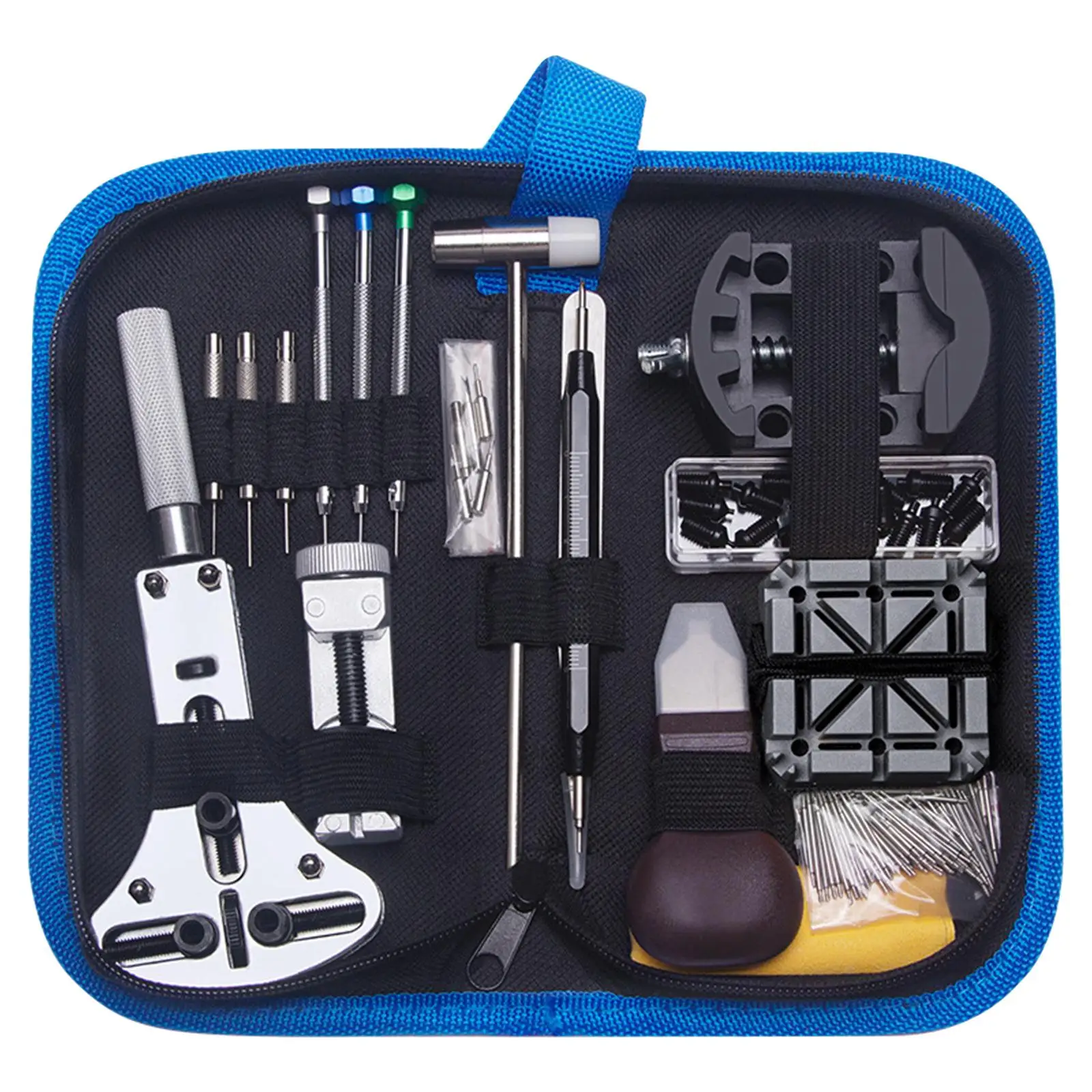 Watch Repair Kit 146pcs Professional Watchmaker Tools Set Watch Band Link Removal Battery Replacement Tool