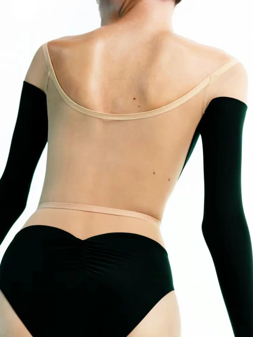 Wholesale and retail adult ballet dance long-sleeved body art basic training dance clothing gymnastics tights