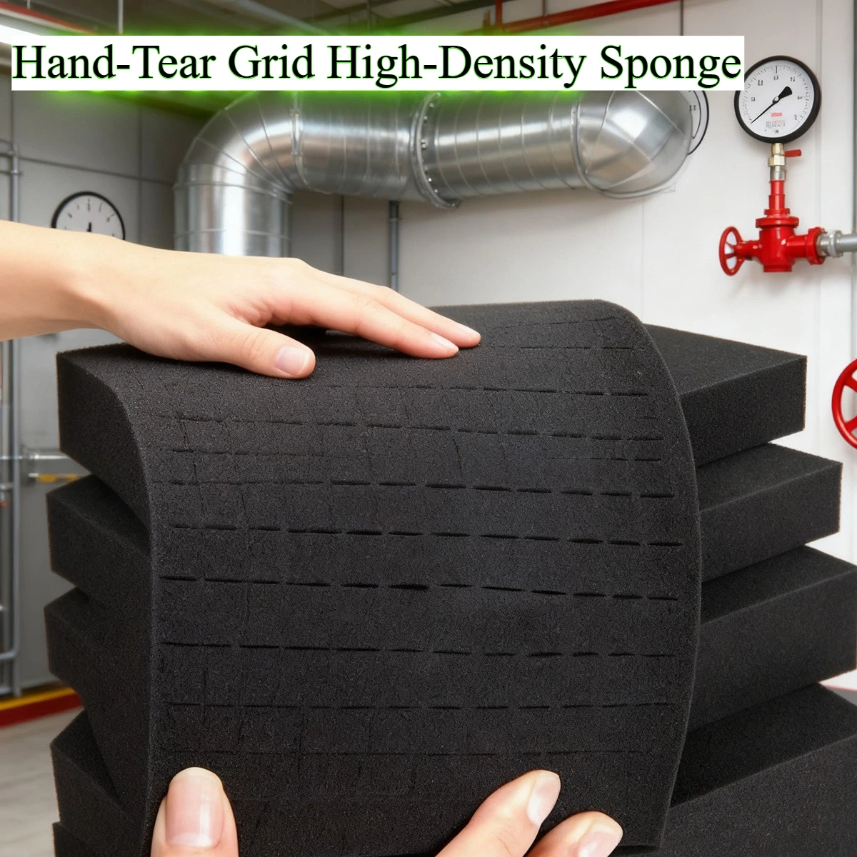 

Hand-Tear Grid High-Density Sponge (Pick Apart Foam) | Pre-Cut/Pick Pluck Sponge for Toolbox & Hard Flight Case, Tool Organizer