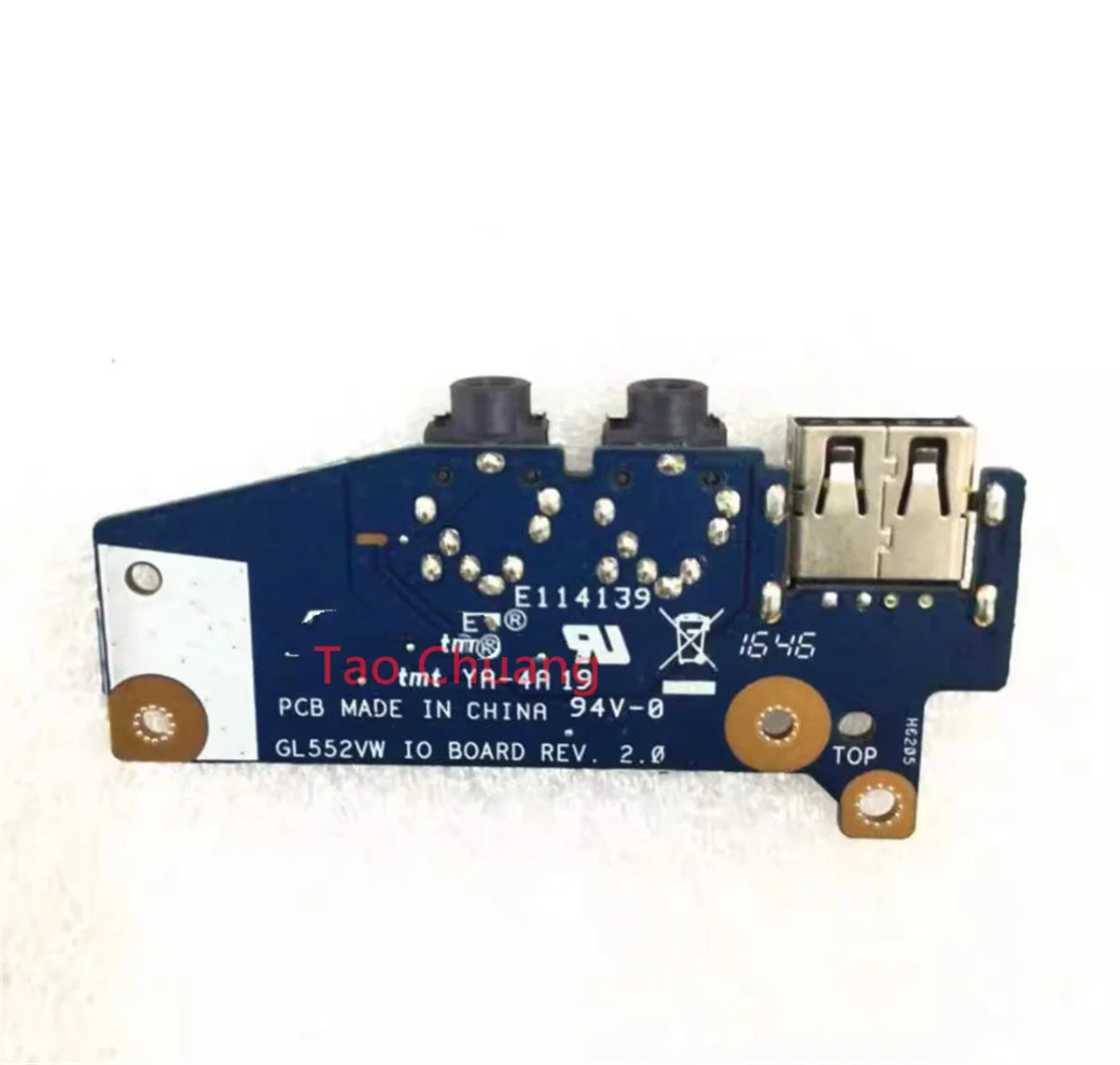 FOR ASUS GL552J ZX50JX ZX50V GL552V GL552VW USB Audio Board REV 2.0