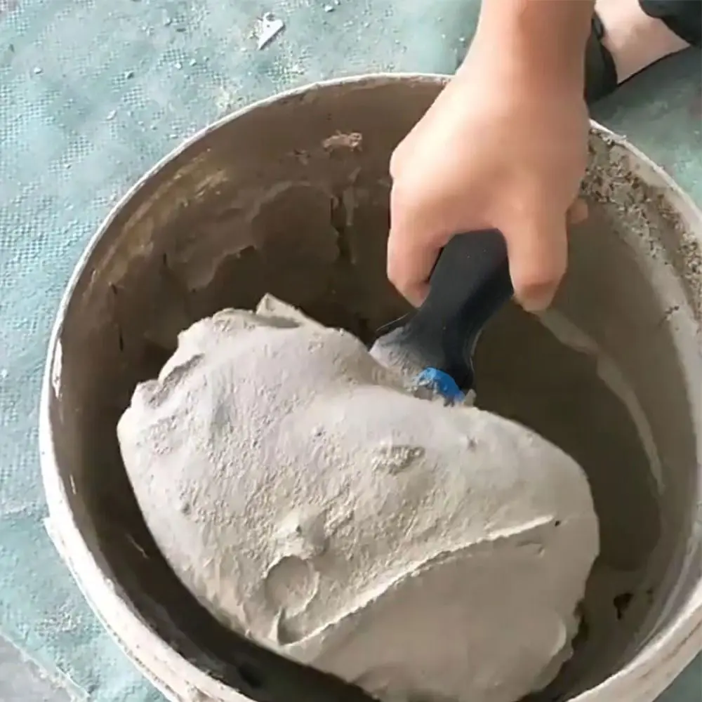 أداة يدوية مكشطة طلاء من الفولاذ المقاوم للصدأ، قبضة مريحة، طلاء جدران، مجرفة معجون، مقبض مريح، سطح أملس