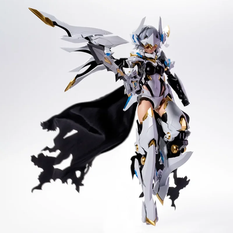 Animester 1/12 Nuclear Gold Reconstruction White Dragon Knight Galahad Mobile Suit Girl Montage Modell Action Spielzeug Figuren Geschenke