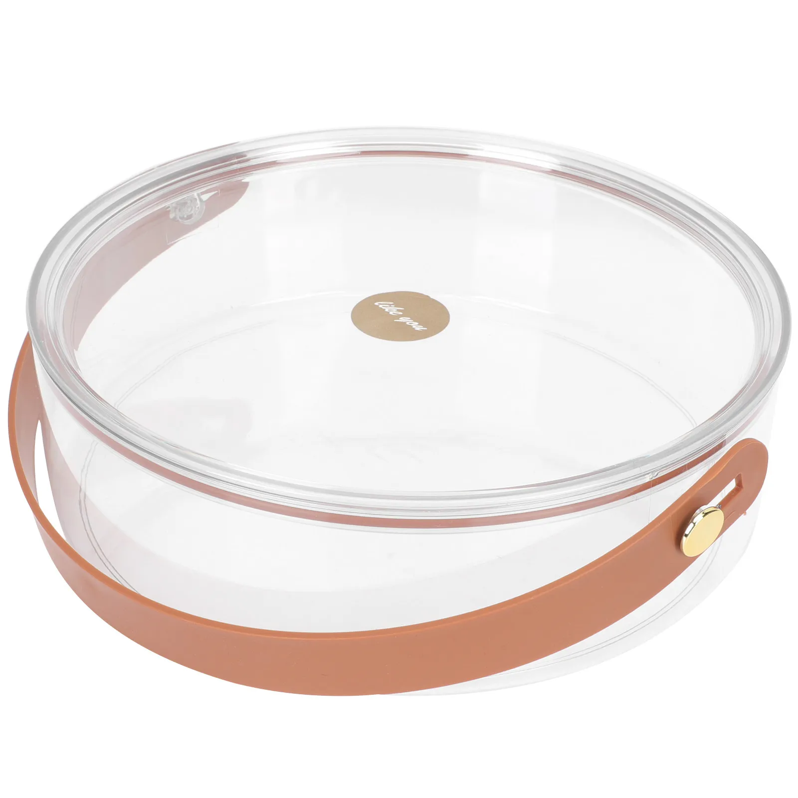 

Контейнер для сухофруктов и закусок с ручкой, прозрачный, большой емкости, с крышкой, для кухни, столовой, пикника, сервировочный поднос