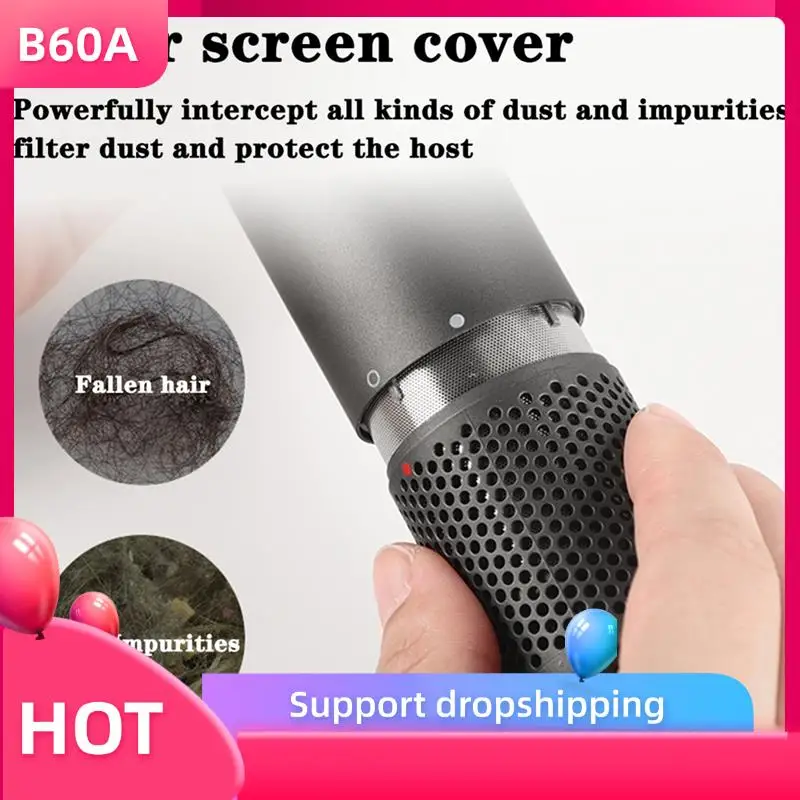

B60A Outer Filter Cover For Dyson HD01 HD03 HD08 Hair Dryer Dustproof Strainer Filter Net Part Cleaner Replacement Parts B