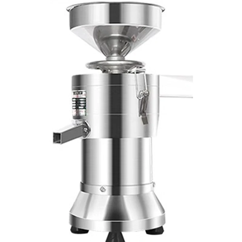 เครื่องทำเต้าหู้เชิงพาณิชย์เครื่องบดถั่วเหลืองสกัดนมถั่วเหลือง25กิโลกรัม/ชั่วโมงพร้อม1บาร์เรล