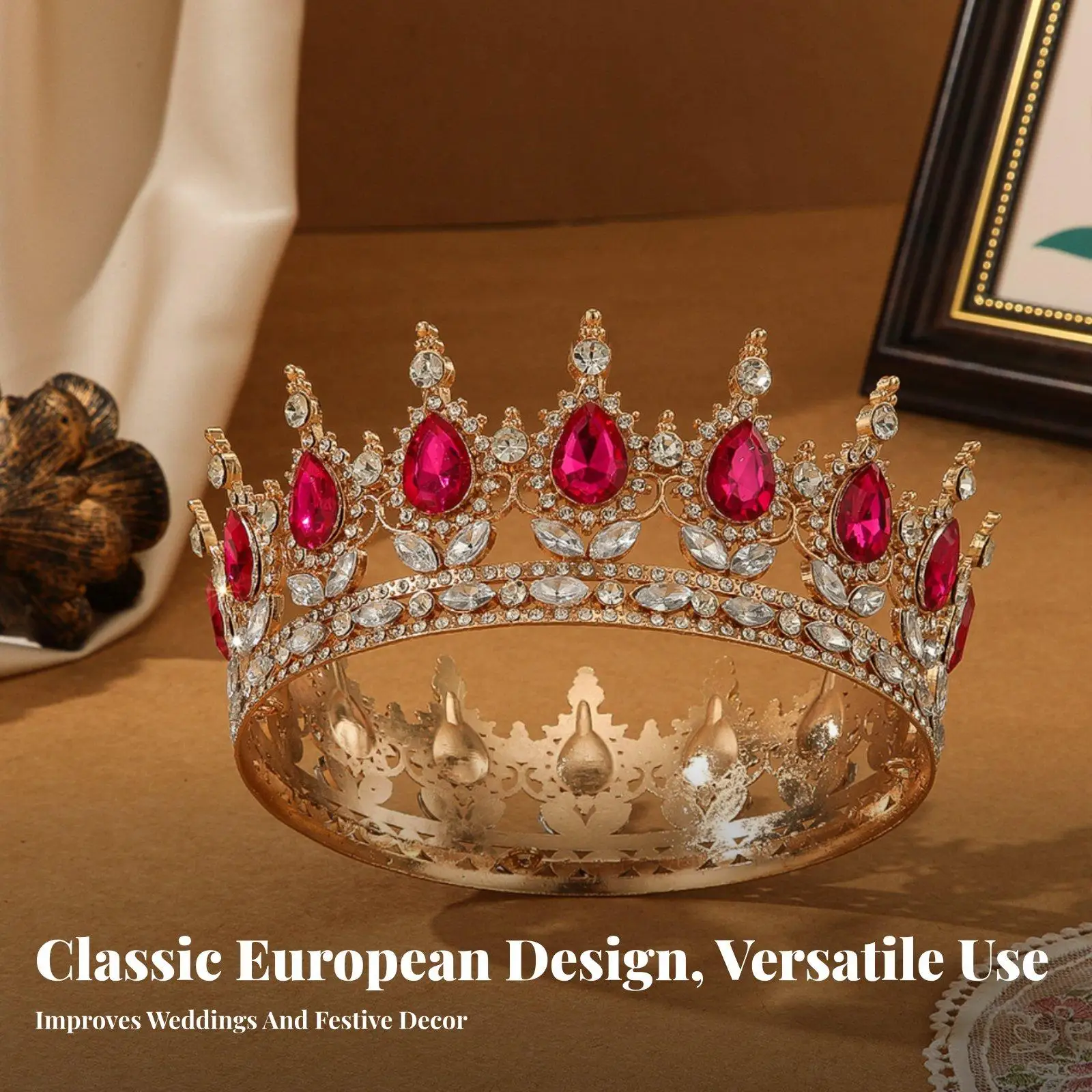 Crystal Crown Sparkling Crystal S Crystal Queen Crown Bridal Headpiece Elegant